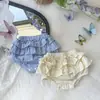Roupas de Bebê Estilo Coreano, Roupas de Verão, Conjuntos Fofos, Conjuntos para Bebê Menina, Coletes de Verão Super Fofos, Conjuntos Finos de Duas Peças