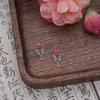 Pendientes Artesanales de Esmalte Estilo Chino para Mujer, Pendientes Retro Palaciegos Estilo Chino, Accesorios para Cheongsam y Dinastía Han, Pendientes, Pasadores y Accesorios