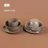 Juego de Platos y Tazones Desechables de Cáscara de Arroz para Comercio Exterior Transfronterizo, Combinación de Vajilla, Tazón, Taza, Plato, Palillos, Cuchara, Juego de Cuatro Piezas, Juego de Tres Piezas, Juego para Banquetes
