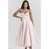 Nuevo Vestido de Princesa Estilo Europeo y Americano para Verano 2025 Vestido de Tirantes de Malla Francesa con Doble Capa y Dobladillo Grande para Mujer
