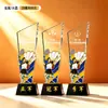 Trofeos de cristal hechos a medida para competiciones de bádminton, premios y recuerdos personalizados para campeones de eventos deportivos individuales y de dobles