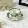 Taza de Café Platillo Caja de Regalo Juego de Cerámica Taza para el Té de la Tarde Taza para Latte Taza de Té Regalo Souvenir