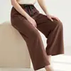 Pantalones de Pijama de Algodón y Seda para Mujer, Nuevo Estilo de Verano, Pantalones de Casa Talla Grande Que Se Pueden Usar Afuera, Pantalones de Algodón Artificial Anti-Mosquitos, Pantalones Largos Florales Delgados