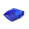 Tanque de peces de vidrio azul oscuro maceta decoración suministros piedra cruda grava de cristal fábrica mayorista suministro