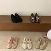 Nuevos Zapatos de Salón Individuales de Encaje con Forma de Pétalo, Punta Redonda y Boca Baja Estilo Chino para Mujer, Correa Única Estilo Francés, Cómodos Zapatos de Ballet Amarillos para Fiesta