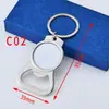 Chaveiro Abridor de Garrafa de Metal Chaveiro de Transferência Térmica Chaveiro de Sublimação Consumíveis de Transferência Térmica Blank para DIY