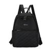 Mochila Bordada 3D Estilo Étnico Feminina à Prova d'Água Tecido Oxford Mochila Feminina Casual Elegante Feminina Antifurto Bolsa de Viagem Tendência