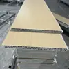 Painel Divisório Oco em Favo de Mel de PVC, Painel de Parede Divisória Oca com Textura de Madeira, Painel Divisório de Tela Interna