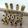 Ventas Directas de Fábrica de Tuercas Embebidas de Hierro con Cabeza Avellanada y Rosca Interna/Externa para Muebles de Madera Maciza M4M5M6M8M10