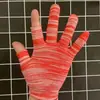 Luvas de Linha Fina de Nylon com Dois Dedos Quebrados, Respiráveis para Colheita, Tela de Toque, Luvas Resistentes ao Desgaste para Trabalho Venda por Atacado