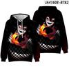 Sudadera con capucha informal de estilo nuevo 3D Escape de la Puerta