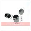 Válvula de ángulo de cámara manija universal plástico Manija doble abierta accesorios de interruptor de grifo de agua caliente y fría manija galvanizada en stock