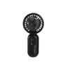 Mini ventilador de mano de 3 velocidades, potente viento, recargable por USB, de larga duración, portátil, para estudiantes, oficina, viajes al aire libre, camping.