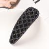 Estilo Coreano Nuevo Celebrante de Internet Accesorios para el Cabello Horquilla de Diamantes para Mujer Minimalista Tocado Tela Diamantes de Imitación Calientes Horquilla Estudiante Flequillo Clip para el Borde