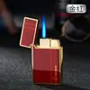 Encendedor Oubao 813 Sonido Fuerte Electrónico Inyección Directa A Prueba de Viento Llama Azul Grabado Láser Creativo Alta Temperatura Regalo