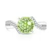 Anillo Giratorio con Corte de Fuegos Artificiales Douyin Live Más Vendido para Mujer Súper Brillante Diamante de Alto Carbono Moda Versátil Chapado en Oro Real Anillo de Dedo Venta al por Mayor