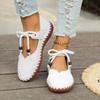 Estilo Britânico Retro Bico Redondo Solado Macio Sapatos Pequenos de Couro Femininos Tamanho Grande Leve Solado Macio Sapatos Casuais Femininos Sapatos Yixuan