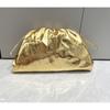 Bolso de Mujer Transfronterizo Nuevo Bolso Nube Dorada Tamaño Grande pequeño Tejido Bolso Dumpling Bolso de Mano Un Hombro Bandolera Bolso de Mujer