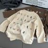 Ropa Coreana para Niños Camisetas de Manga Larga para Niños Otoño Diseño Callejero Tops Falsos de Dos Piezas Camisetas para Niños