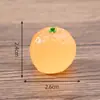 Fruta Luminosa Macey Grano Mangostán Caqui Bolsa Ciega DIY Accesorios de Joyería Decoraciones de Escritorio para Coche Pequeños Adornos