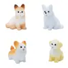 Boneca Filhote de Labrador Golden Retriever Fofo, Acessórios de Decoração DIY para Casa de Bonecas, Pequenos Enfeites para Micro Paisagens