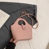 Bolso de Mano Simple Estilo Coreano Bolso Cubo para Mujer Nuevo Modelo 2026 Bolso de Hombro Elegante de Lujo Ligero Bolso Cruzado Versátil para el Trabajo