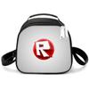 Bolsa de Almuerzo para Estudiantes de Primaria, Bolsa de Picnic, Bolsa de Hielo Redonda, Bolsa Térmica con Estampado Divertido, Bolsa de Hombro Única, Bolsa de Almuerzo de Dibujos Animados