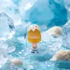 Mini Paleta de Helado con Purpurina Miniatura Comida Juguete Helado Resina DIY Accesorios Funda de Teléfono Llavero