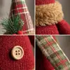 Muñecos de Navidad, Muñecos Elásticos de Navidad, Artículos de Decoración Navideña, Decoraciones de Atmósfera Navideña