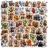 [Colección Súper Completa] Pegatinas de Fauna de Granja Juguetes para Niños Alce Alpaca Panda León Pegatinas Transfronterizo
