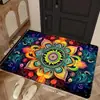 Felpudo de entrada estilo retro americano para dropshipping de TEMU, antideslizante y resistente a la suciedad, para baño, cocina y uso doméstico