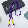 Cordão para Celular Huayang Corda Trançada Alça para Bolsa Transversal Porta Garrafa de Água Chaveiro Pingente Acessórios Coloridos