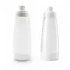 Botella batidora de masa de manivela más vendida transfronteriza, botella para mezclar y dispensar crema, mezcla para muffins con báscula, dispensador de masa