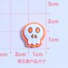 Mini fantasma de Halloween creativo hecho a mano DIY pegamento de crema funda de teléfono tocado pasador accesorios de resina venta al por mayor