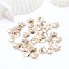 Cor de ouro 14k espaçador de pedra pequena irregular que retém a cor contas em formato barroco acessórios para pulseira colar DIY