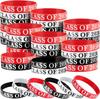 Regalo de Temporada de Graduación Pulsera de Silicona Inspiradora Transfronteriza Celebración Profesor Estudiante Pulsera de Goma Accesorios de Fiesta Europeos y Americanos