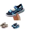 Sandalias Deportivas de PVC para Niños Sandalias Suaves para Bebés Estudiantes Zapatos con Suela Suave Sandalias Unisex Simples Cómodas de Velcro