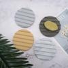 Jabonera de silicona creativa con diseño nórdico, escurridor de jabón grande para baño, sin perforaciones