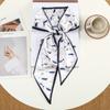 Diadema de Cinta de Moda Nueva Bufanda Pequeña Decorativa de Seda Multifuncional Diadema para Atar Cinturón Diadema Explosiones Populares en Internet
