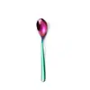Juego de Vajilla Moonlight Europeo Acero Inoxidable 410 Cuchara para Vajilla Cucharita de Café Juego de Cuchillo y Tenedor Vajilla para Restaurante Occidental