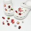 Nuevos dijes de resina para zuecos al por mayor: lindos diseños de dibujos animados, versátiles flores para zapatos de mariposa, flores de burbujas y decoraciones de animales
