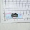Cachorro West Highland y Gatito de Dibujos Animados Coloridos Accesorios de Acrílico Accesorios para Fundas de Teléfono DIY Zuecos Imanes para Nevera