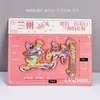 Ímãs de geladeira com fonte metálica, ímãs de geladeira temáticos de cidade, produtos culturais e criativos, ímãs de geladeira de Xuzhou, lembrancinhas de viagem no atacado