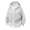 Nova Jaqueta Corta-Vento Casual Versátil Masculina Solta 2026 com Capuz Estilo Montanha Primavera e Outono Outdoor