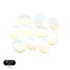 12*16mm ovo- em forma de anel de superfície ágata cristal semi - preciosa pedra patch oval meio diy hairpin acessórios