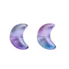 Novas Explosões Estilo Fada Celebridade Acessórios de Esmalte Colorido Meia-Lua Multicolor Misturado DIY Pequenos Acessórios de Joia Pulseira Colar
