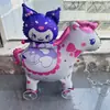 2025 Celebridade da Internet Novo Balão Andante com Rodas Layout de Cena de Festa de Aniversário Infantil Adereços Decorativos Produtos de Barraca