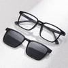Gafas Magnéticas de Clip Marco Tr90 Gafas Dos en Uno para Miopía, Gafas de Sol para Conductores, Se Pueden Montar Lentes de Prescripción