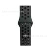 Correa de Silicona de Doble Color Apple Nike para Apple watch de 10ª Generación, Pulsera de Silicona Transpirable, Correa Deportiva