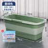 Cubo Rectangular Plano Plegable para Mopa para Uso Doméstico, Cubo para Lavar Mopa, Cubo Exprimidor de Agua, Cubo Individual para Lavado de Autos, Cubeta para Mopa